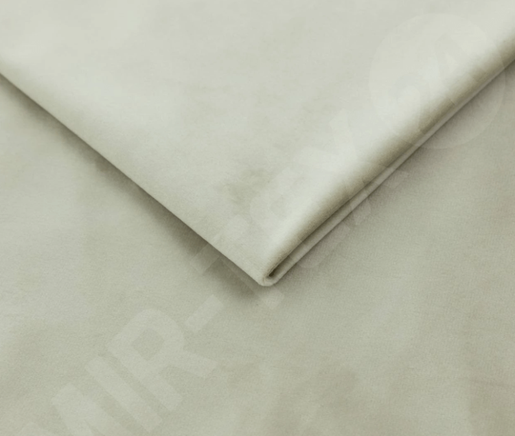 Beżowe Łóżko Kontynentalne SERENA 160x200 cm z Pojemnikiem na Pościel