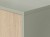 Komoda RTV ELEGIA skandynawska beż/eukaliptus 158 cm z półkami minimalistyczna BOHO