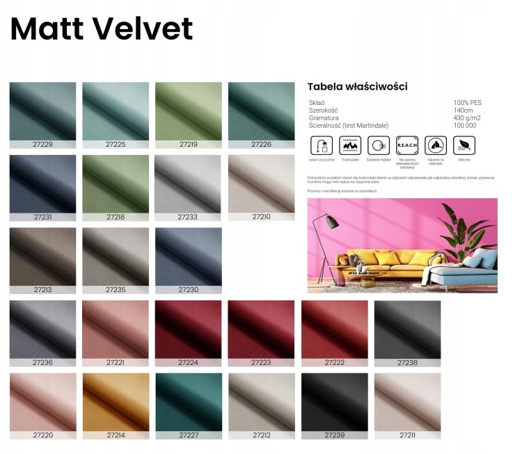 Zestaw 4x Krzesło Dębowe z Tapicerowanym Siedziskiem Dąb Naturalny Olejowany + Tkanina Velvet Riviera 100 (Czarny)