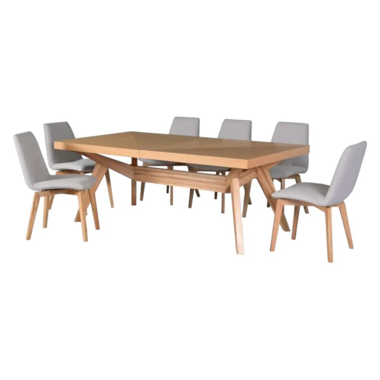 Stół fornirowany WILLIAM PROSTOKĄTNY o długości 160 cm rozkładany do 260 cm