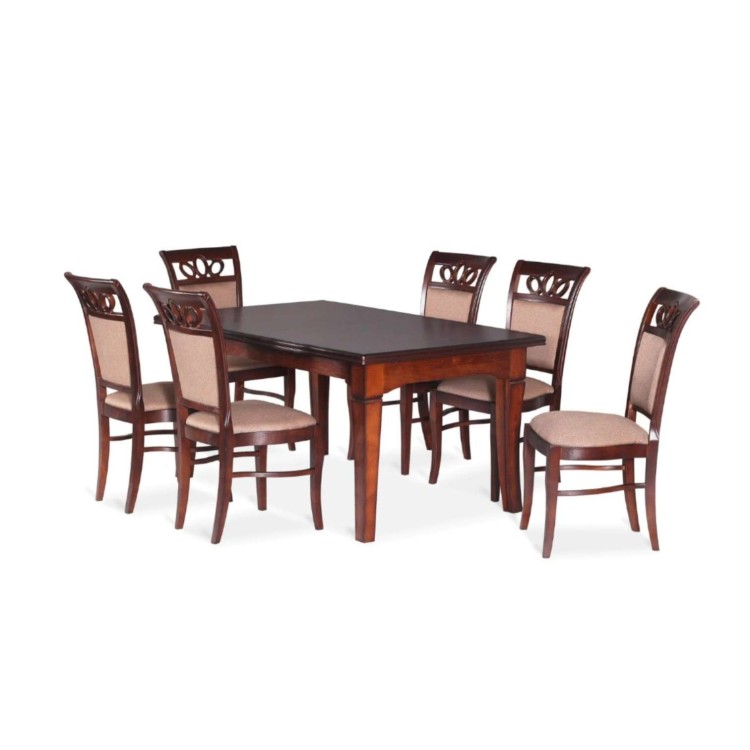 Stół fornirowany biesiadny KSIĄŻĘCY PROSTOKĄTNY o długości 160 cm rozkładany do 410 cm