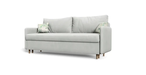 Kanapa Fusion – Elegancka Rozkładana Sofa 205 cm z Pojemnikiem na Pościel Tkanina Grupa 1 TAK Tkanina Grupa 2 NIE