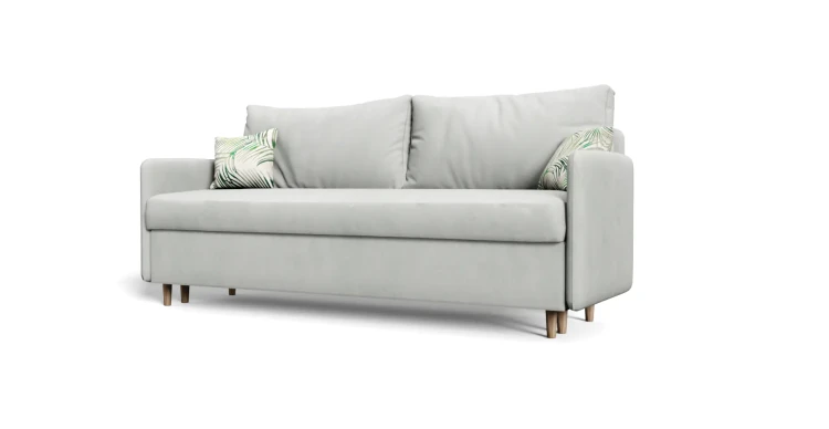 Kanapa Fusion – Elegancka Rozkładana Sofa 205 cm z Pojemnikiem na Pościel Tkanina Grupa 1 TAK Tkanina Grupa 2 NIE