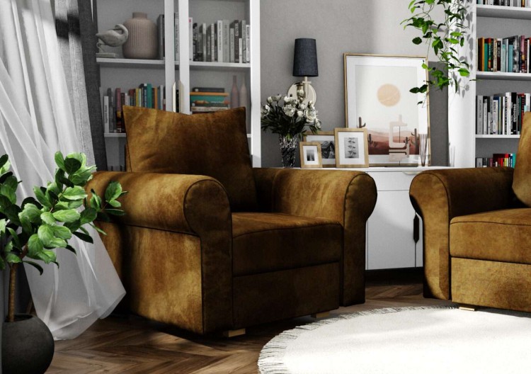 Fotel VENETO – Elegancja, Komfort i Styl w Jednym Tkanina Grupa 1 TAK Tkanina Grupa 2 NIE