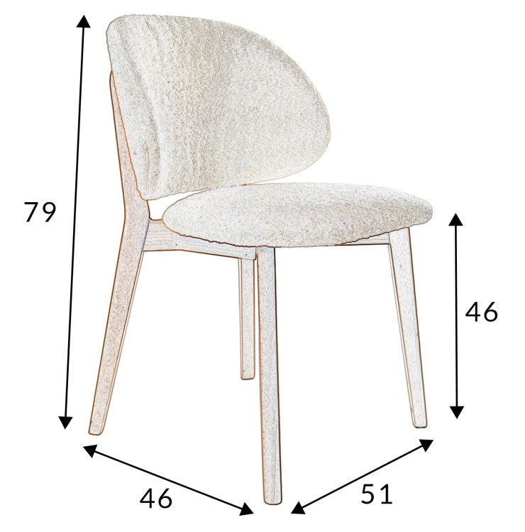 Zestaw 2x Krzesło Tapicerowane KT70 – Buk + Catch Me 01