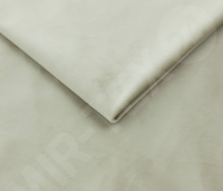 Beżowe Łóżko Kontynentalne RION 160x200 cm z Pojemnikiem na Pościel