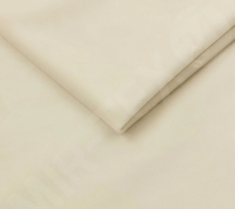 Beżowe Łóżko Kontynentalne MIRANDA 160x200 cm z Pojemnikiem na Pościel