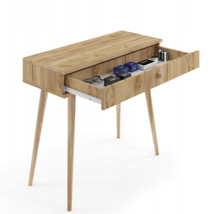 Toaletka ROSE dąb craft aranżacja