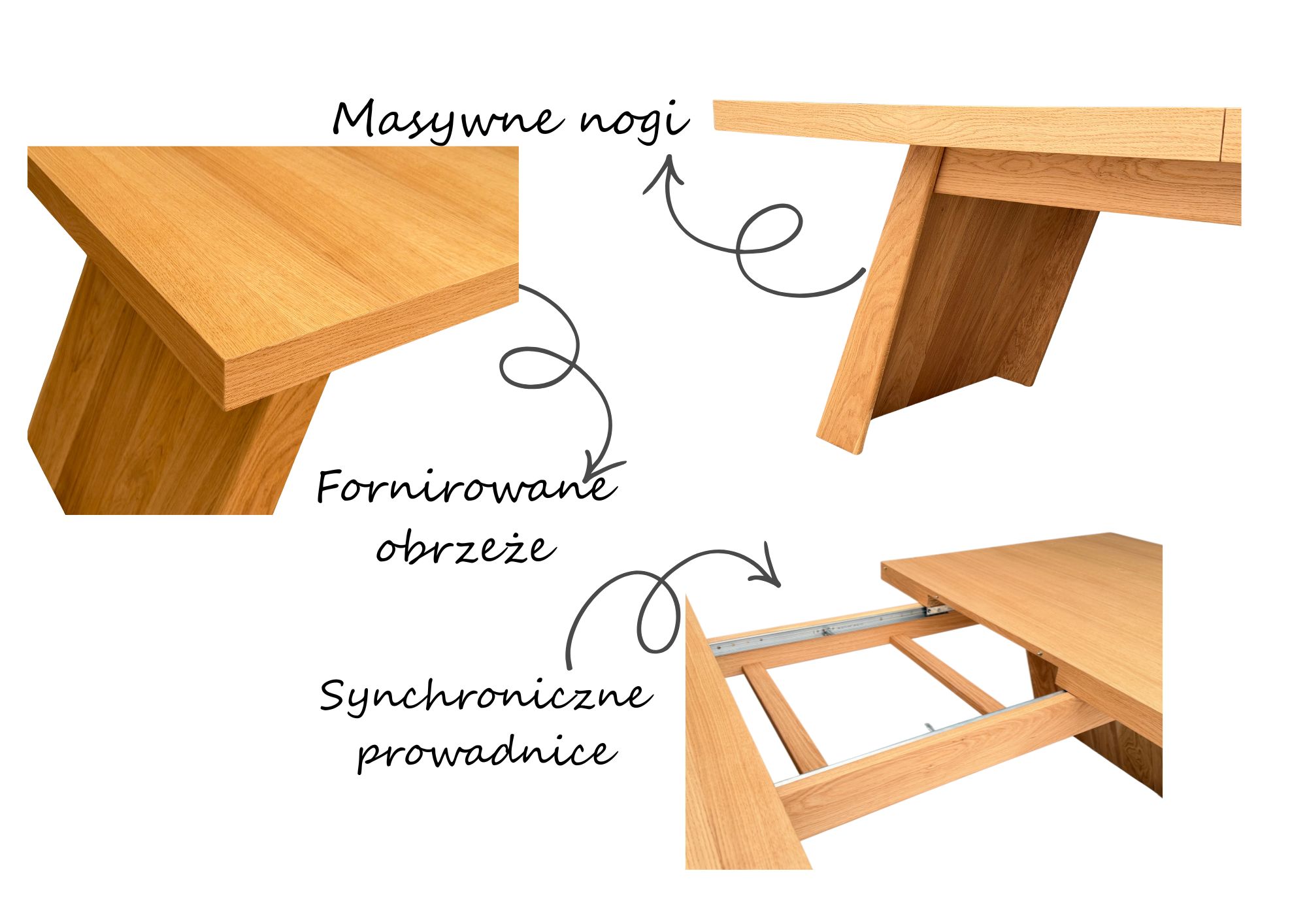 STÓŁ MONOLIT DETALE
