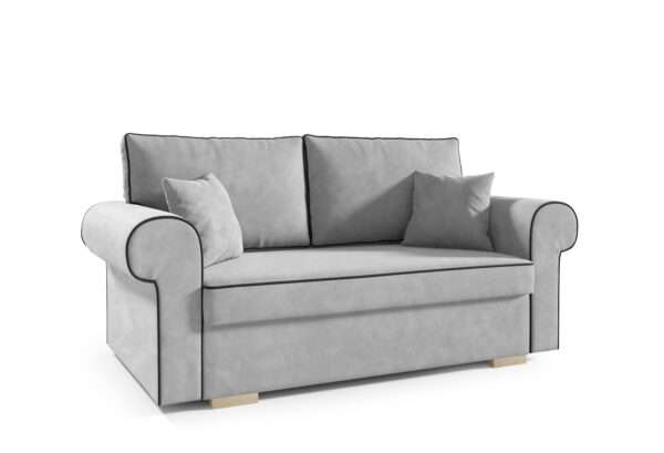 Sofa dwuosobowa AVENA II tapicerowana 166 cm NOWOCZESNA SOFA