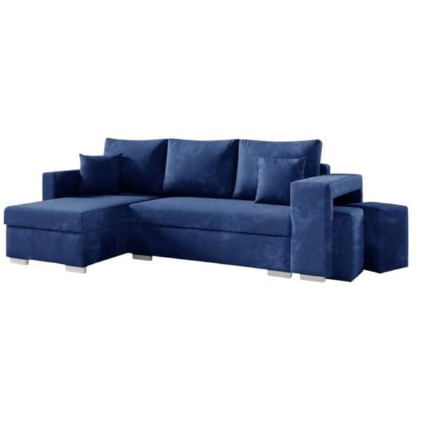 Narożnik ROZKŁADANY OLIVIA | PODUSZKI ZAMYKANE NA ZAMEK | NOWOCZESNY DESIGN | KOMFORT