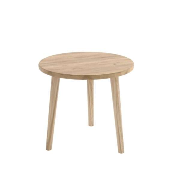 Stolik kawowy ROSE 67 cm DĄB CRAFT na wysokich nogach z LITEGO DREWNA